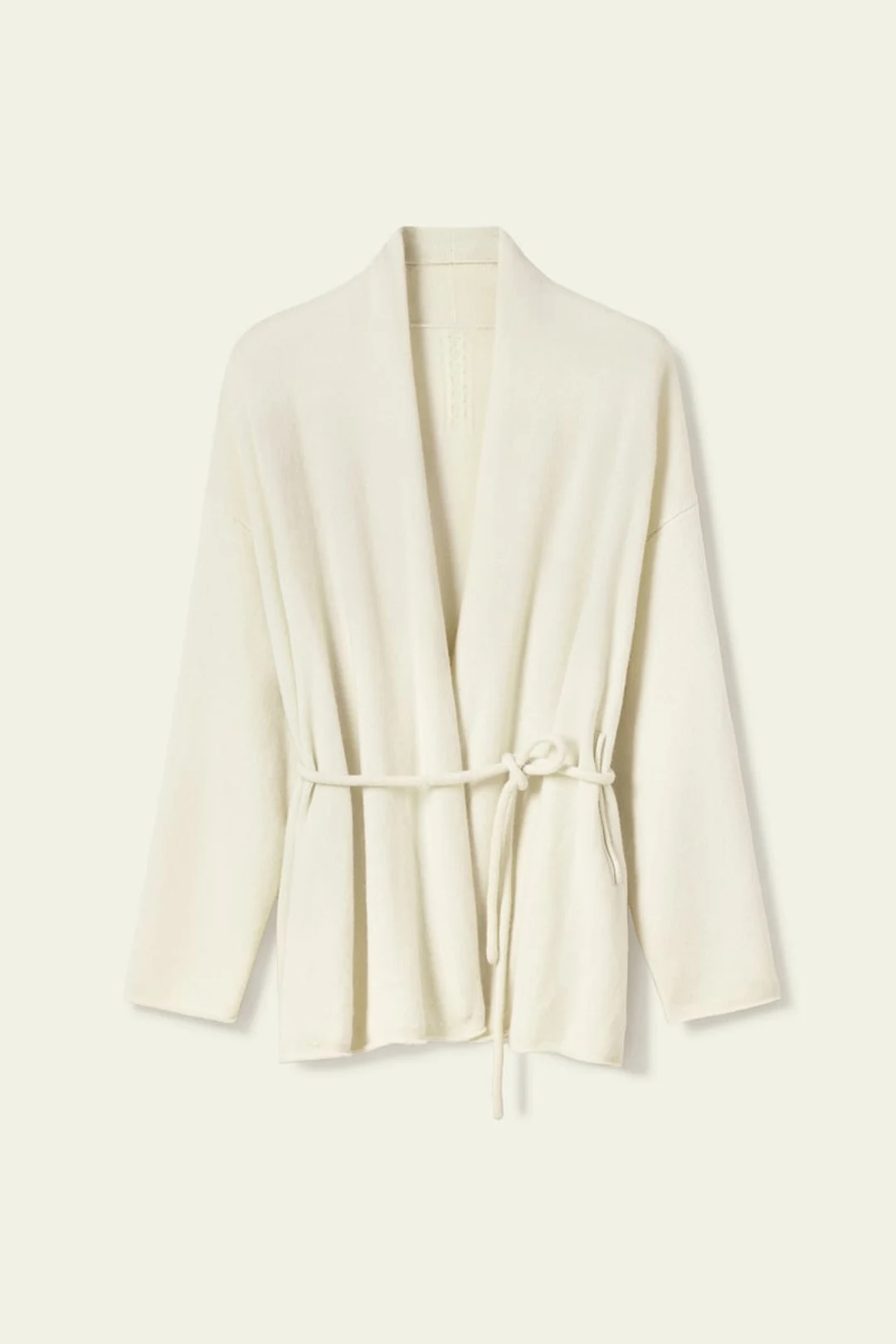 LILYSILK Cardigan Femme en Pur Cachemire Ample Style Kimono Léger et Chaud Blanc S