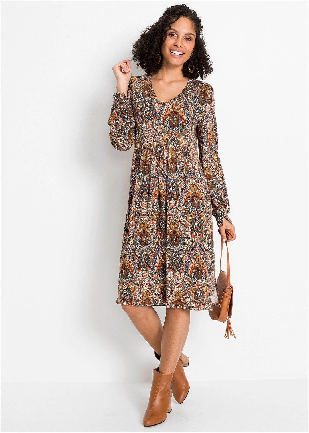 Robe en jersey à imprimé paisley - 2