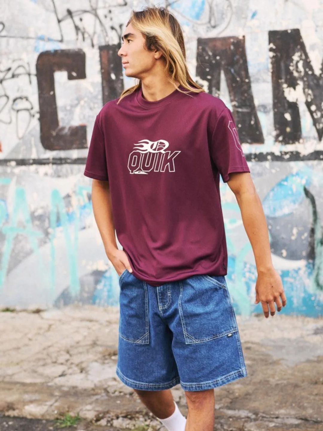 Mercury Americana - T-Shirt à manches courtes pour Homme Violet