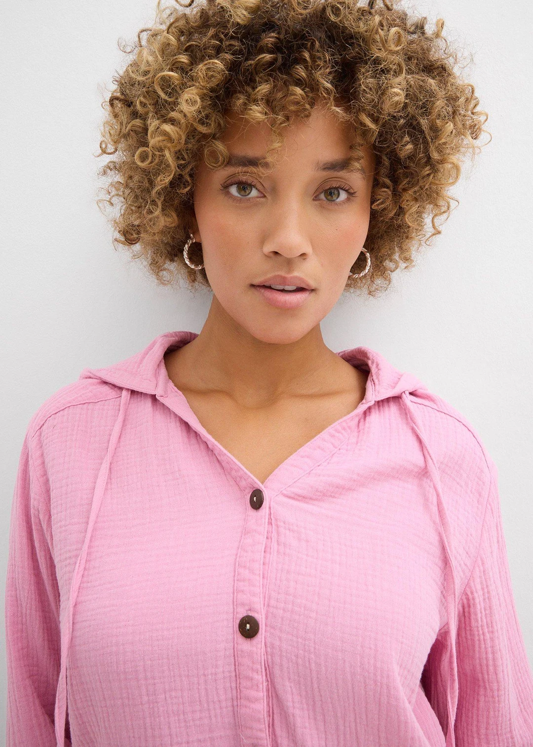 Blouse légère en gaze de coton - 3