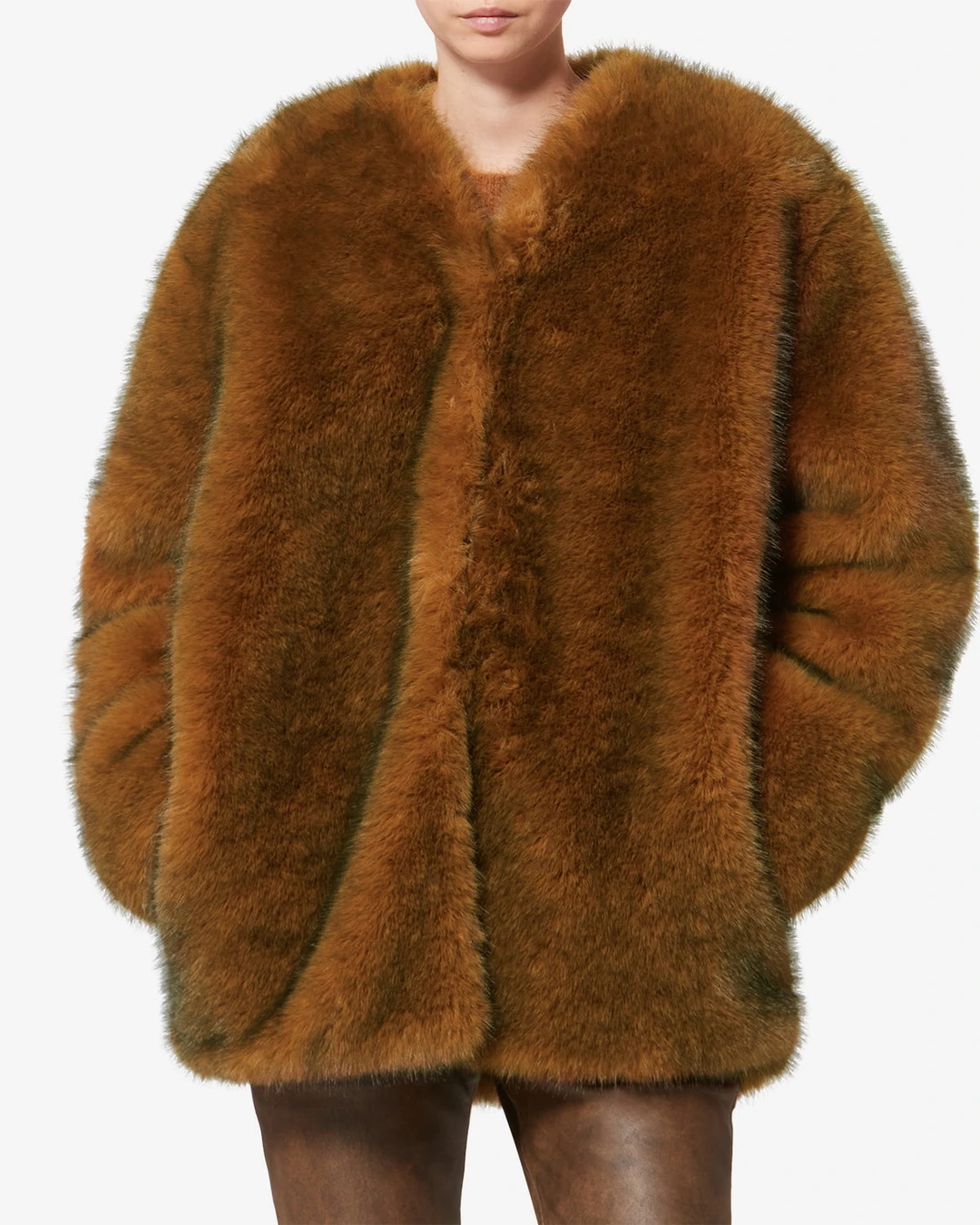 Manteau Aglae - Femme - Naturel - Taille 38 - 5