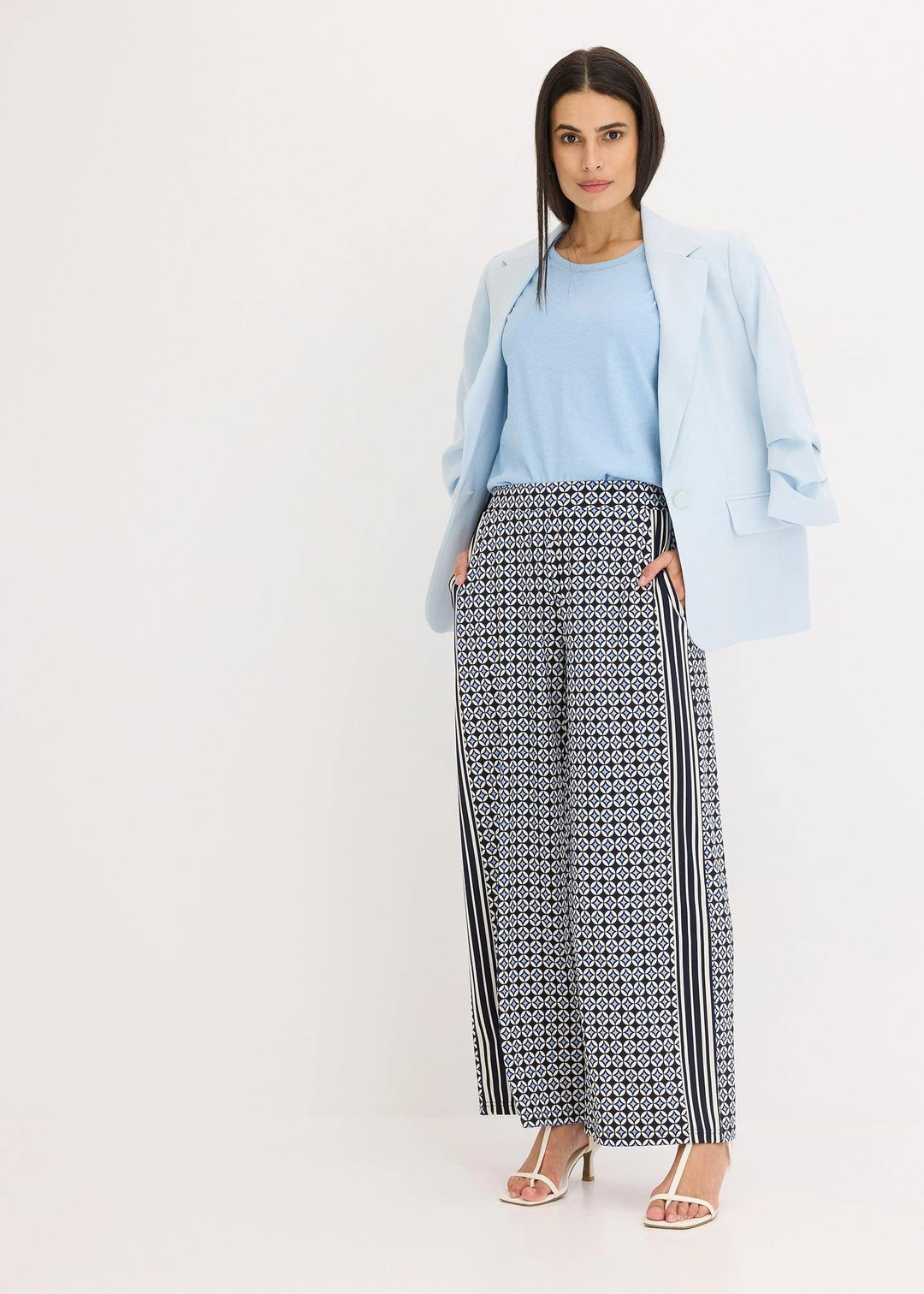 Pantalon en jersey au motif minimaliste - 2