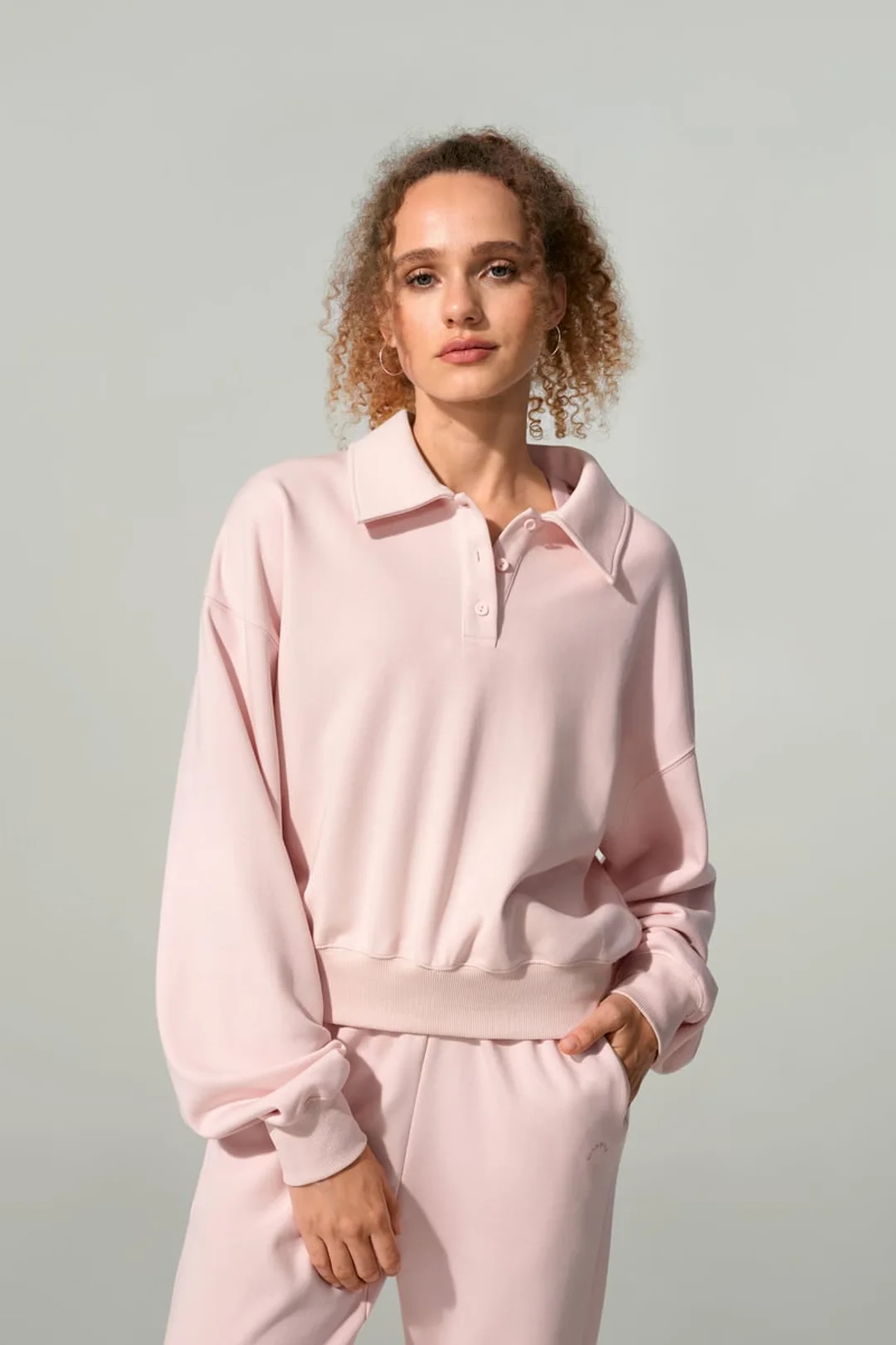 LILYSILK Polo Sweat Heirloom '89 Noir L - SILKERRY Doux, Respirant et Élégant pour Femme
