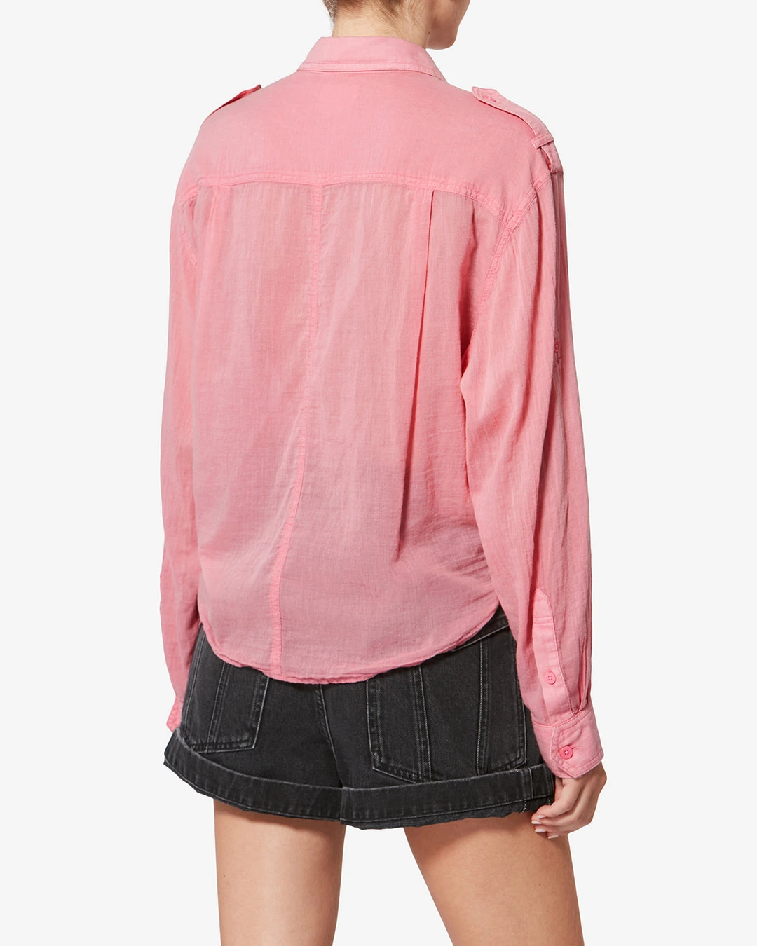 Chemise Valiane - Femme - Bleu Clair - Taille 44 - Marant Étoile - 3