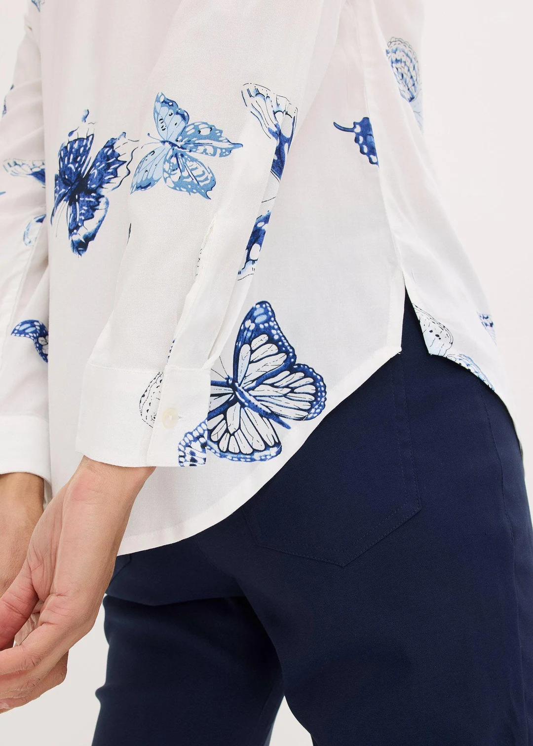 Chemisier imprimé en viscose
