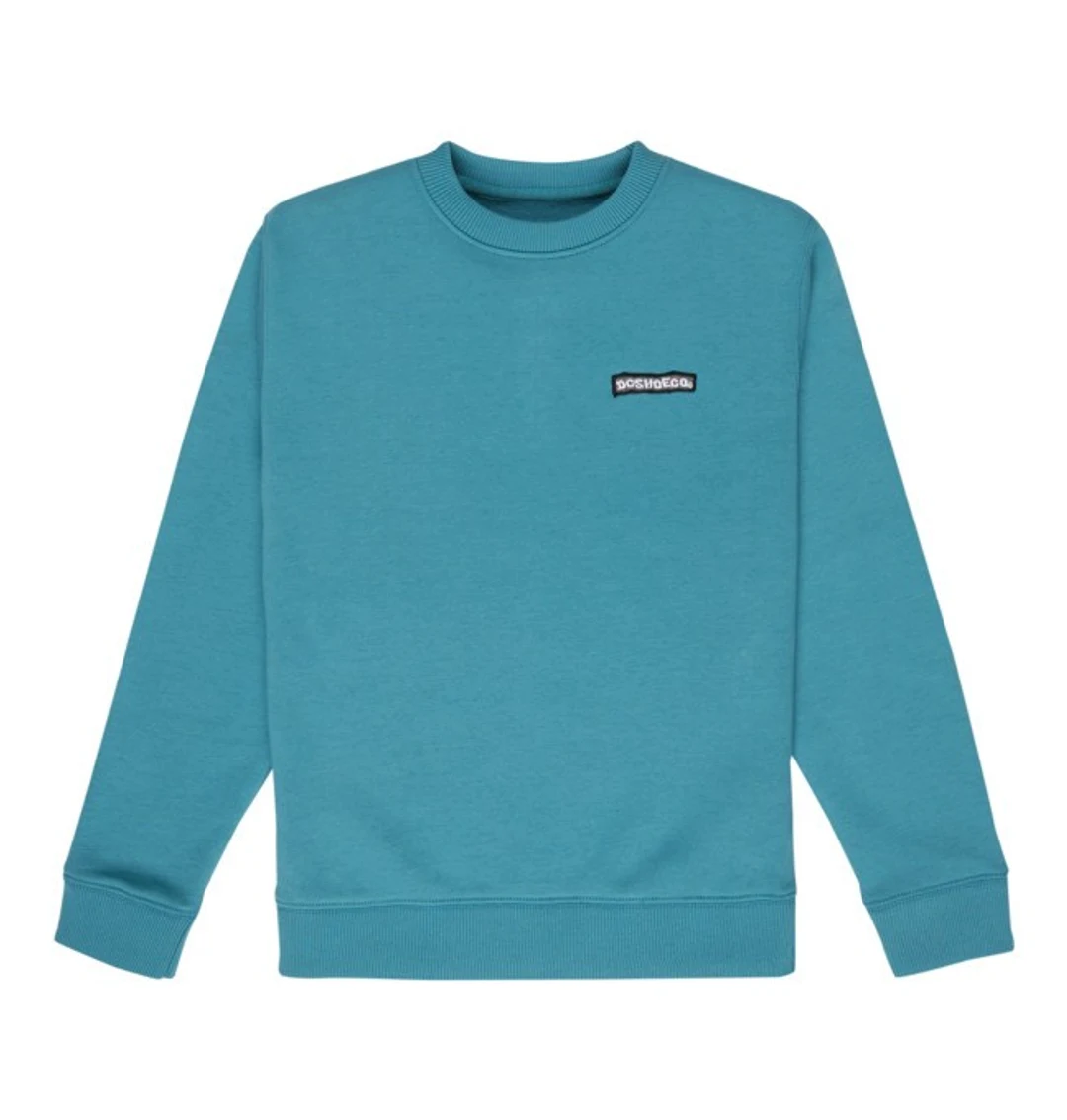 Patch It - Pull col rond Bleu Garçon 8-16 ans