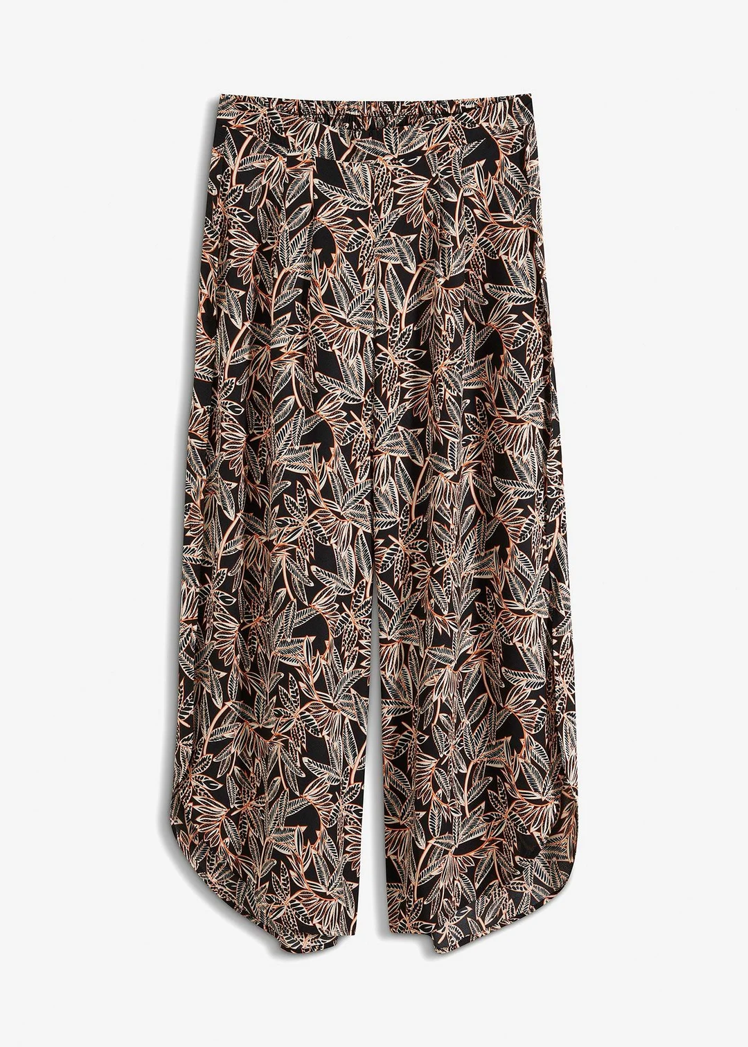 Pantalon palazzo fendu en bas