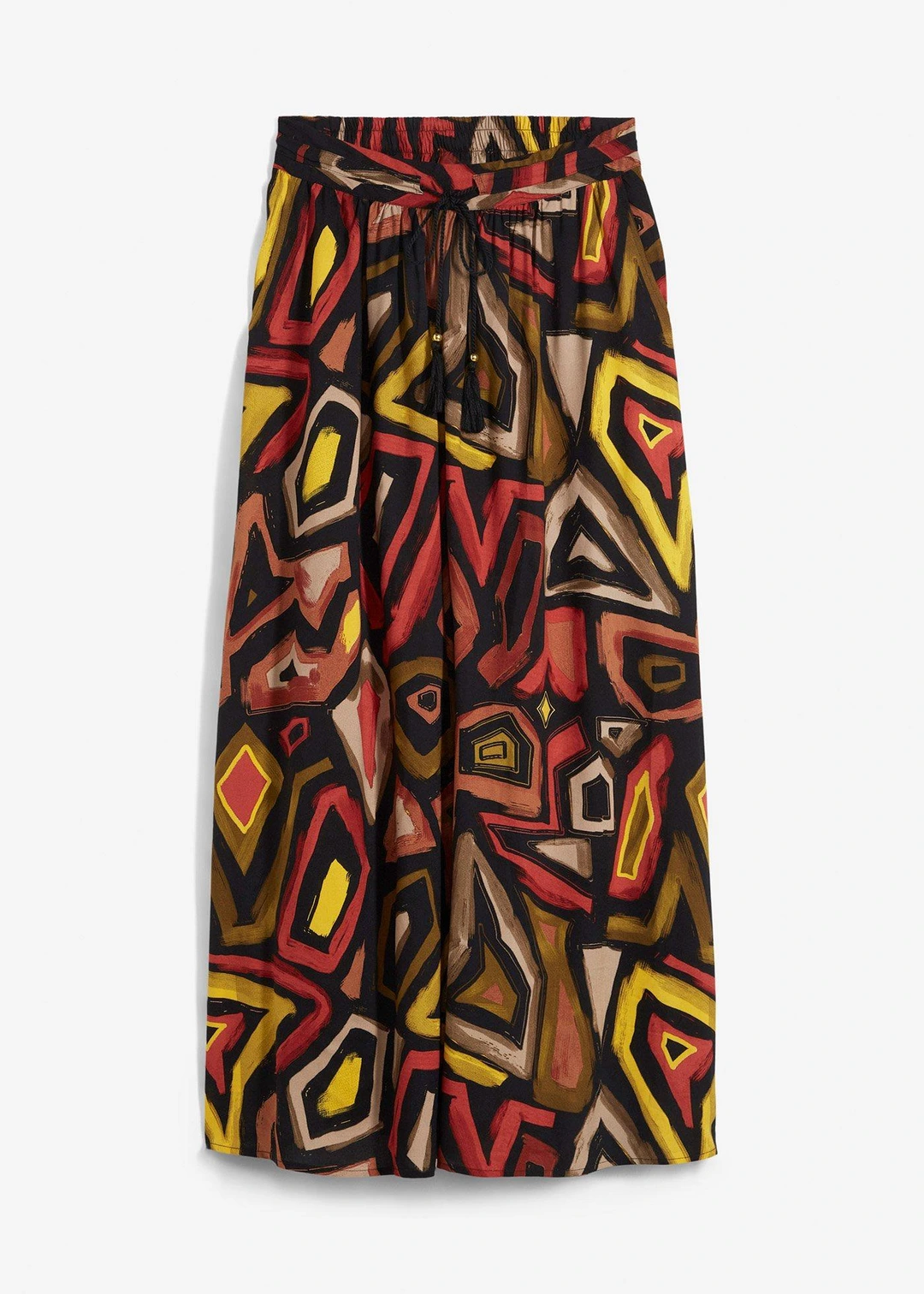 Jupe longue en viscose fluide