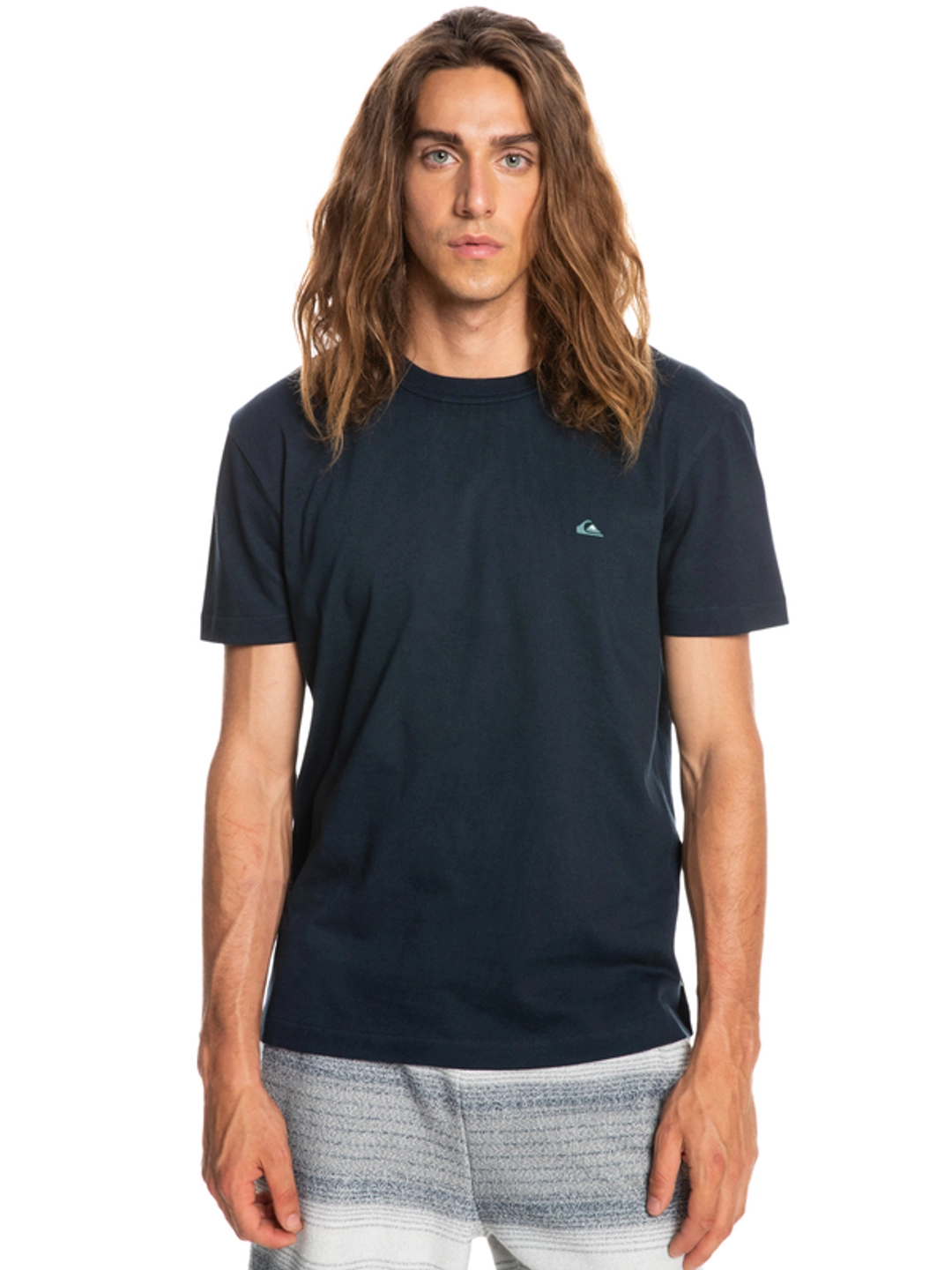Essentials - T-shirt en matière biologique pour Homme Bleu