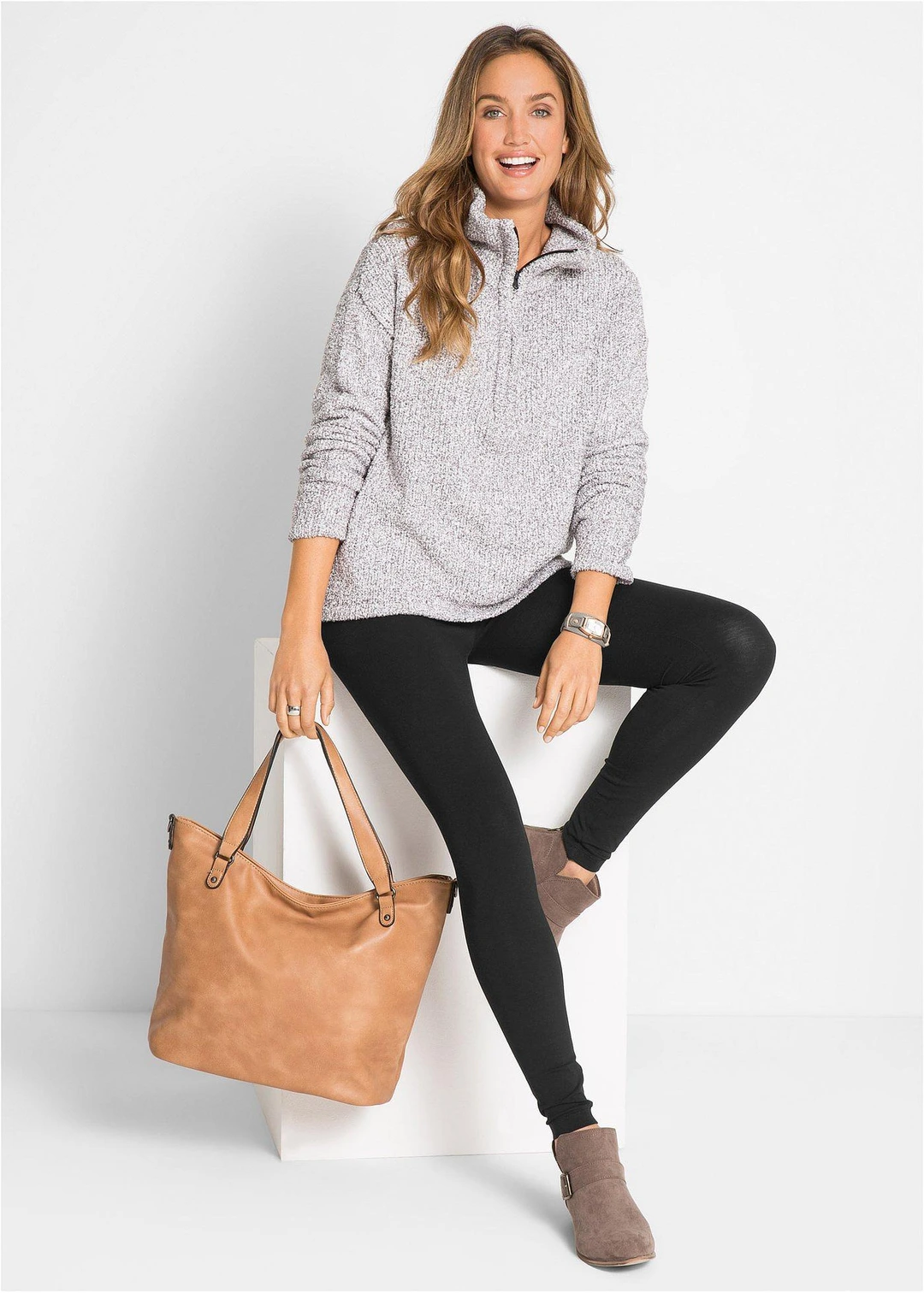 Legging en coton extensible - 2