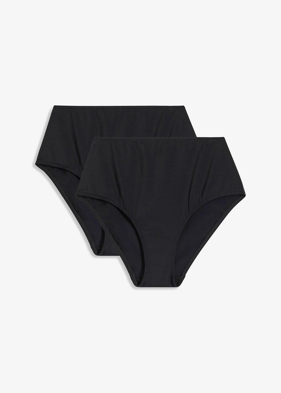 Lot de 2 bas de maillot taille haute