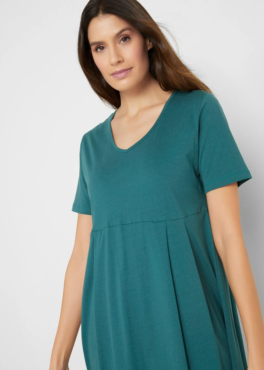 Robe midi en jersey coton - 3