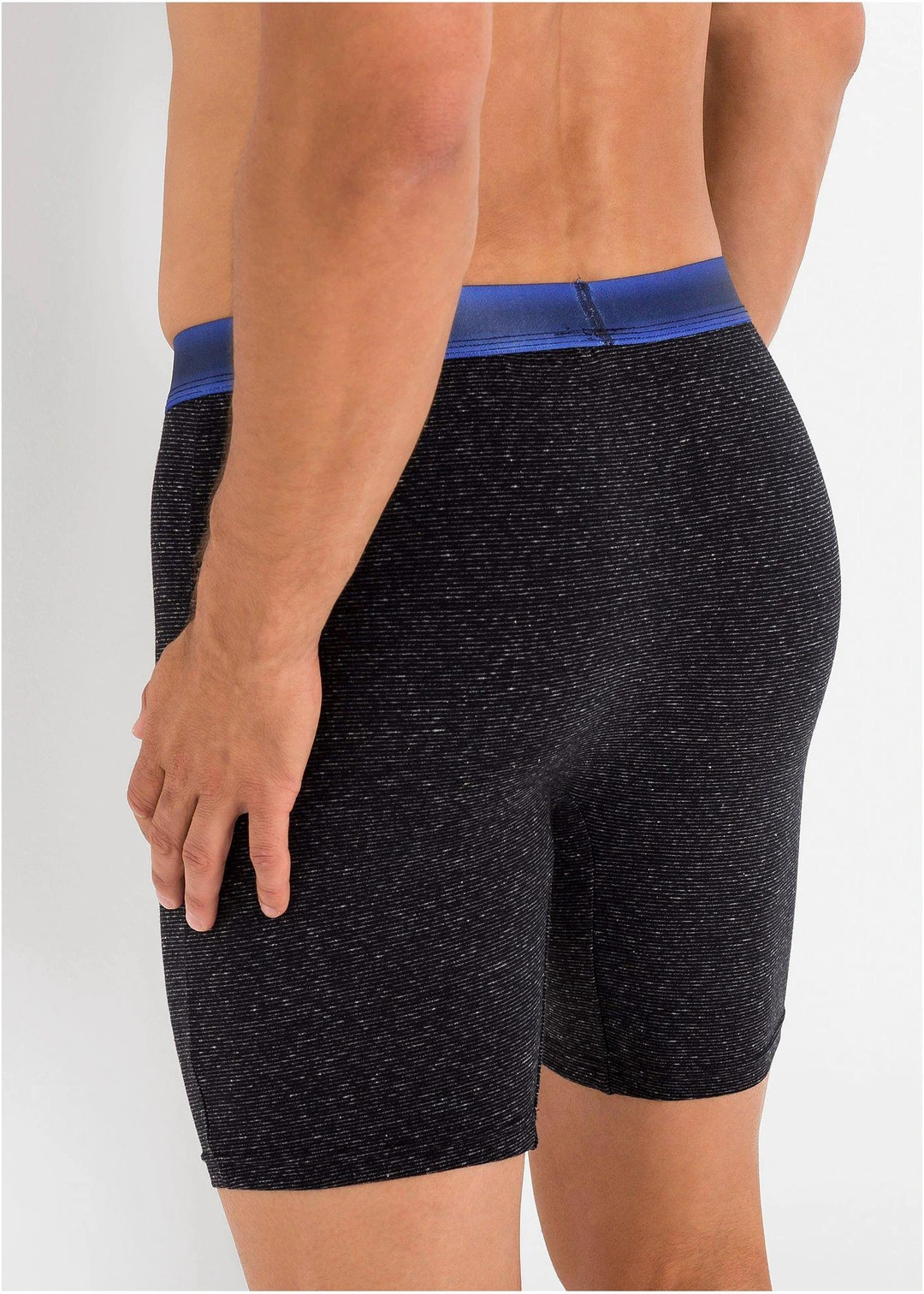 Lot de 2 boxers longs coton