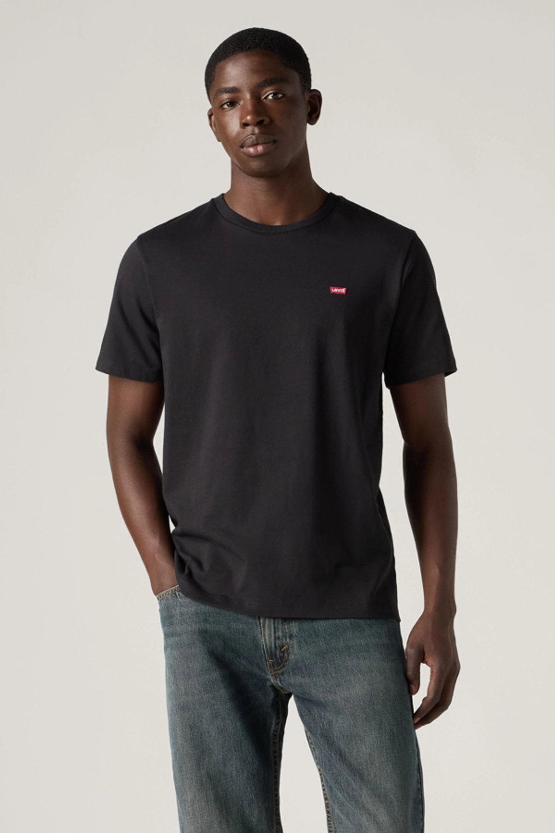 Levi's T Shirt Original Housemark - Homme - Rouge / Oxblood Red - 2XL - 2