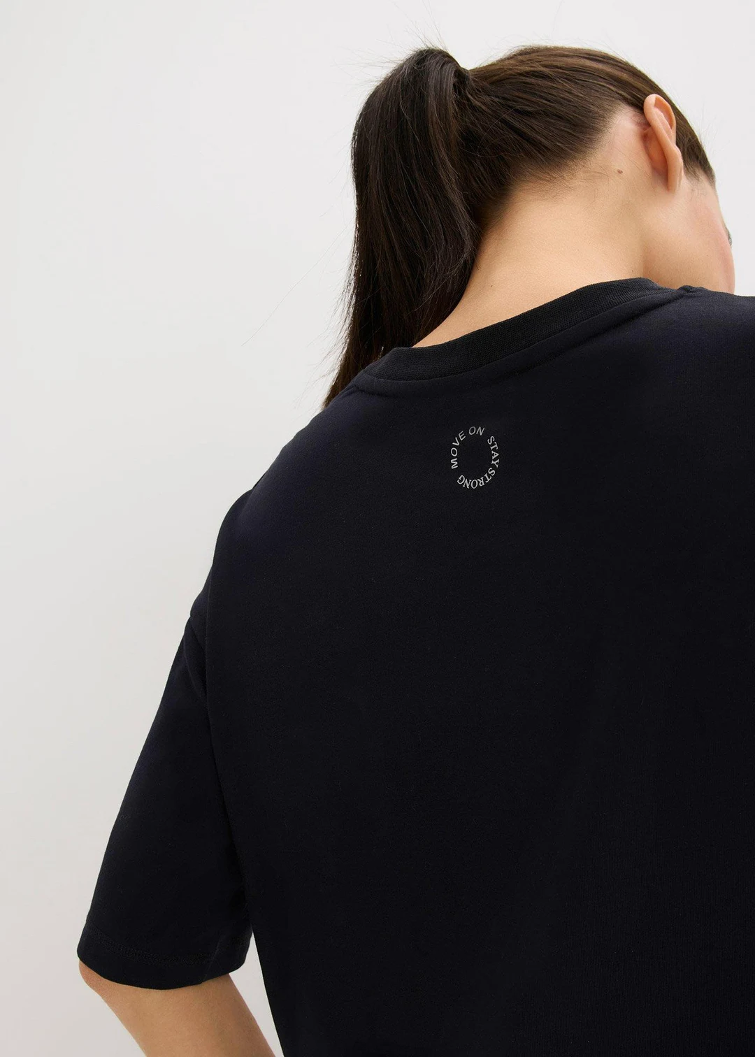 T-shirt de sport oversize avec coton, séchage rapide - 3