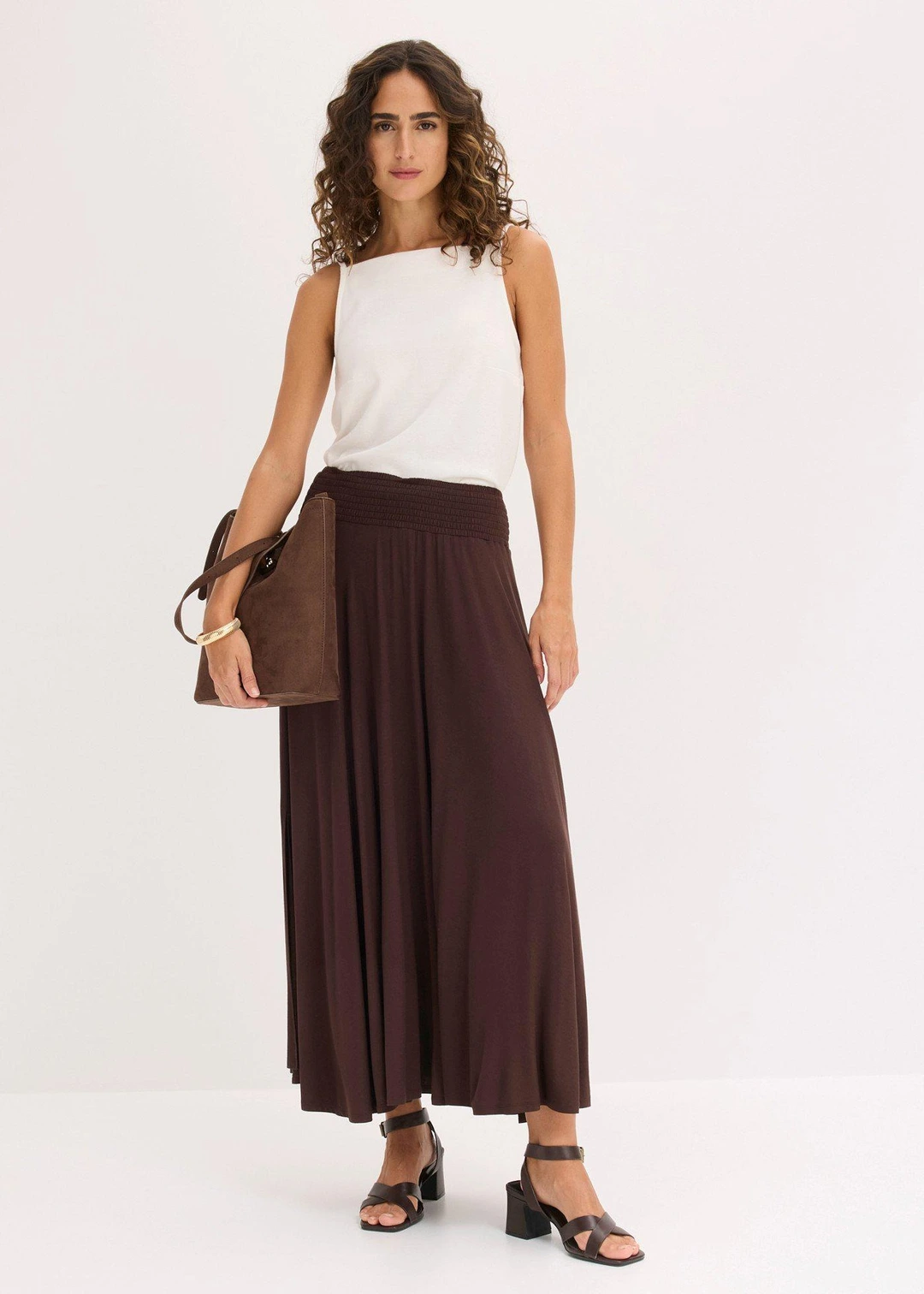 Jupe fluide en jersey viscose - 2