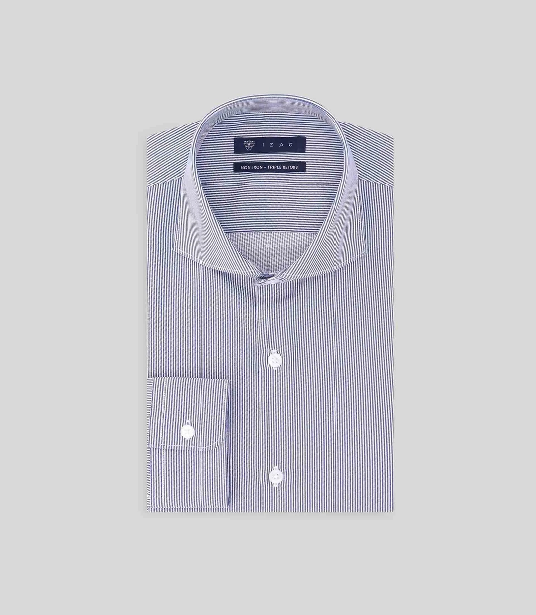 IZAC - Chemise non iron marine
