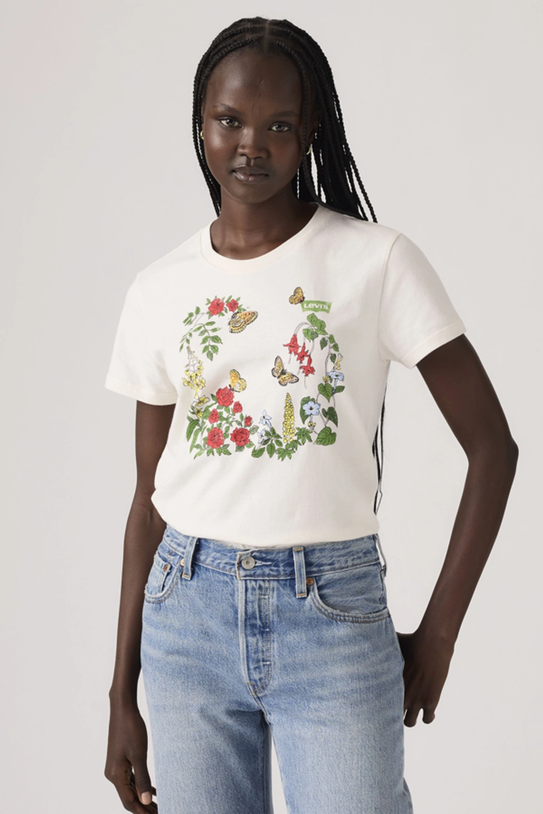 Levi's T Shirt Perfect - Femme - Rose / Crystal Pink - 2XS