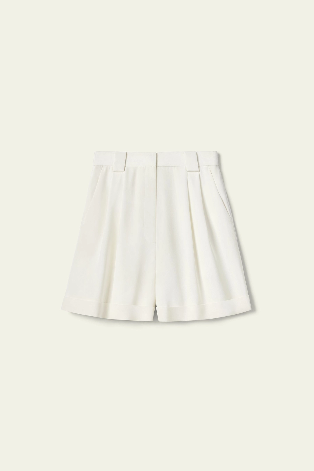 LILYSILK Shorts Soie Lilysilk X Lydia Millen Short Monaco Pure Soie Soie Infroissable Blanc Naturel 46