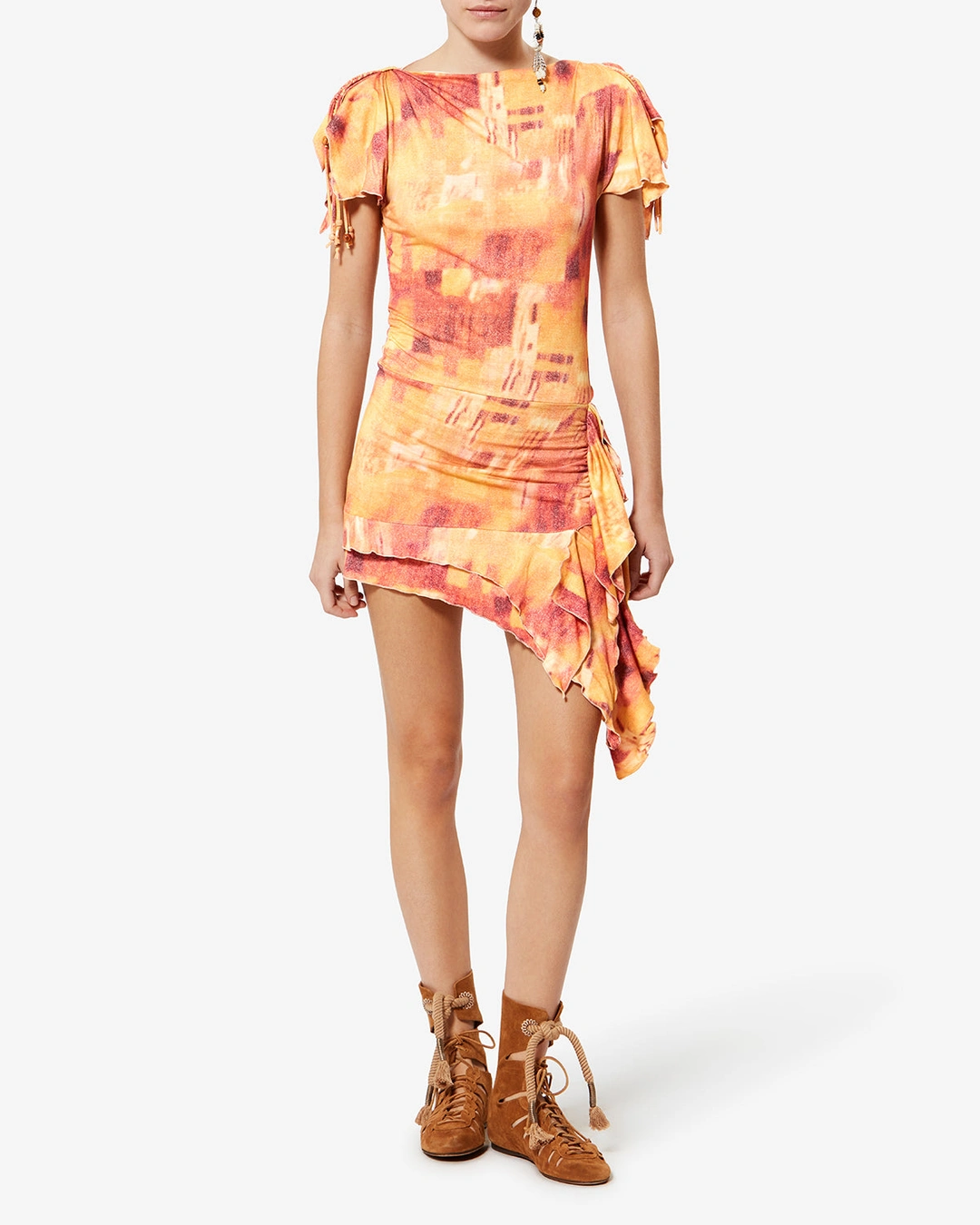 Robe Janick - Femme - Orange - Taille 40 - 4
