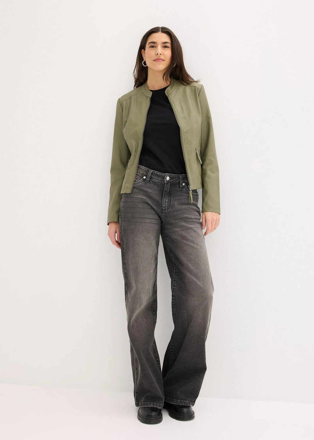 Veste enduite en viscose