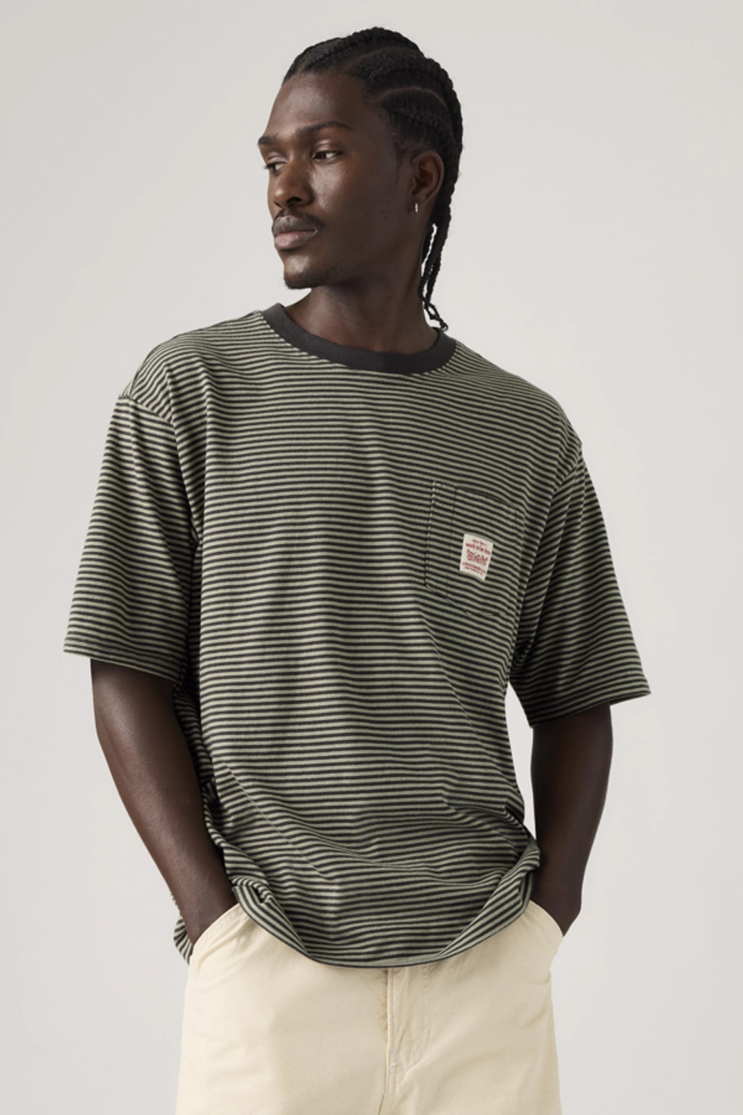 Levi's T Shirt Workwear - Homme - Blanc / Bright White - 2XL