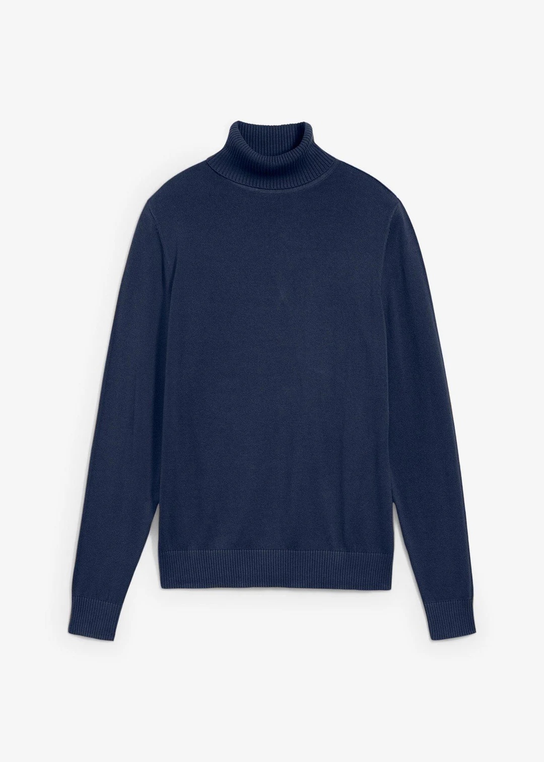 Pull col roulé
