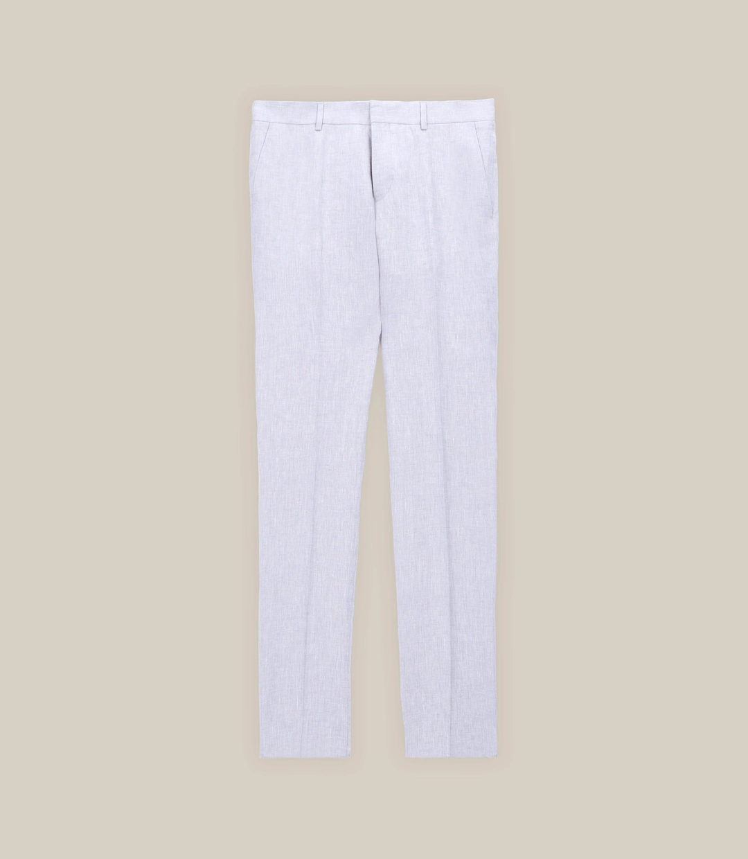 IZAC - Pantalon ville 100% lin gris