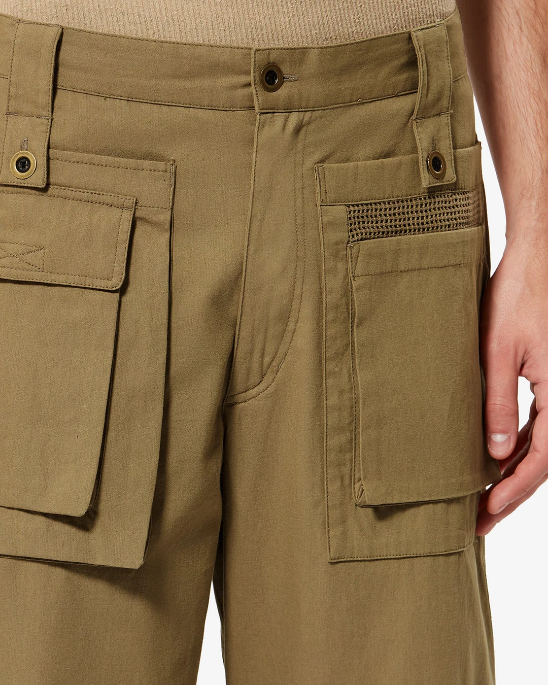 Pantalon Ezio - Homme - Kaki - Taille 44 - 2
