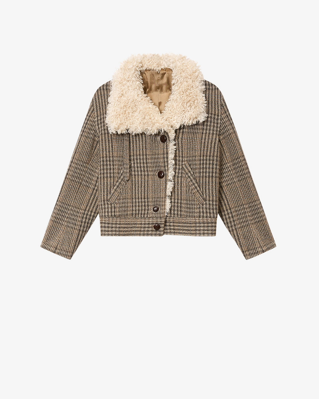 Manteau Fadia - Femme - Beige - Taille 42 - Marant Étoile