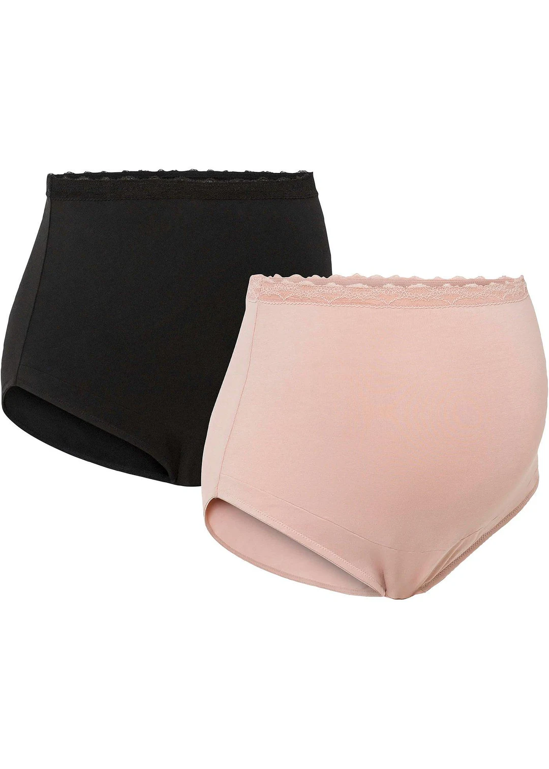 Lot de 2 slips de grossesse coton