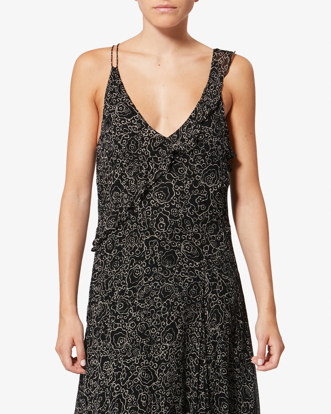 Robe Luxie - Femme - Beige - Taille 42 - Marant Étoile - 5