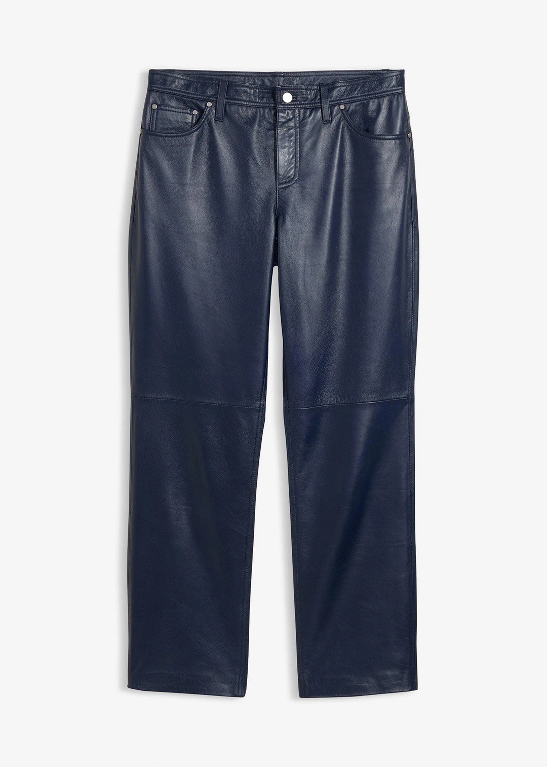 Pantalon en cuir d’agneau nappa