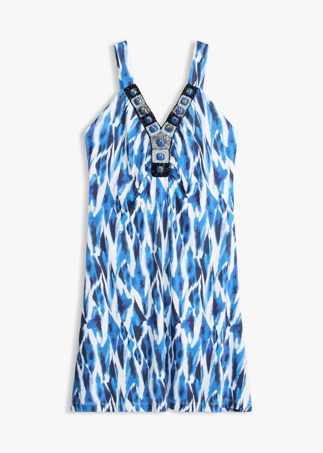 Robe trapèze en jersey
