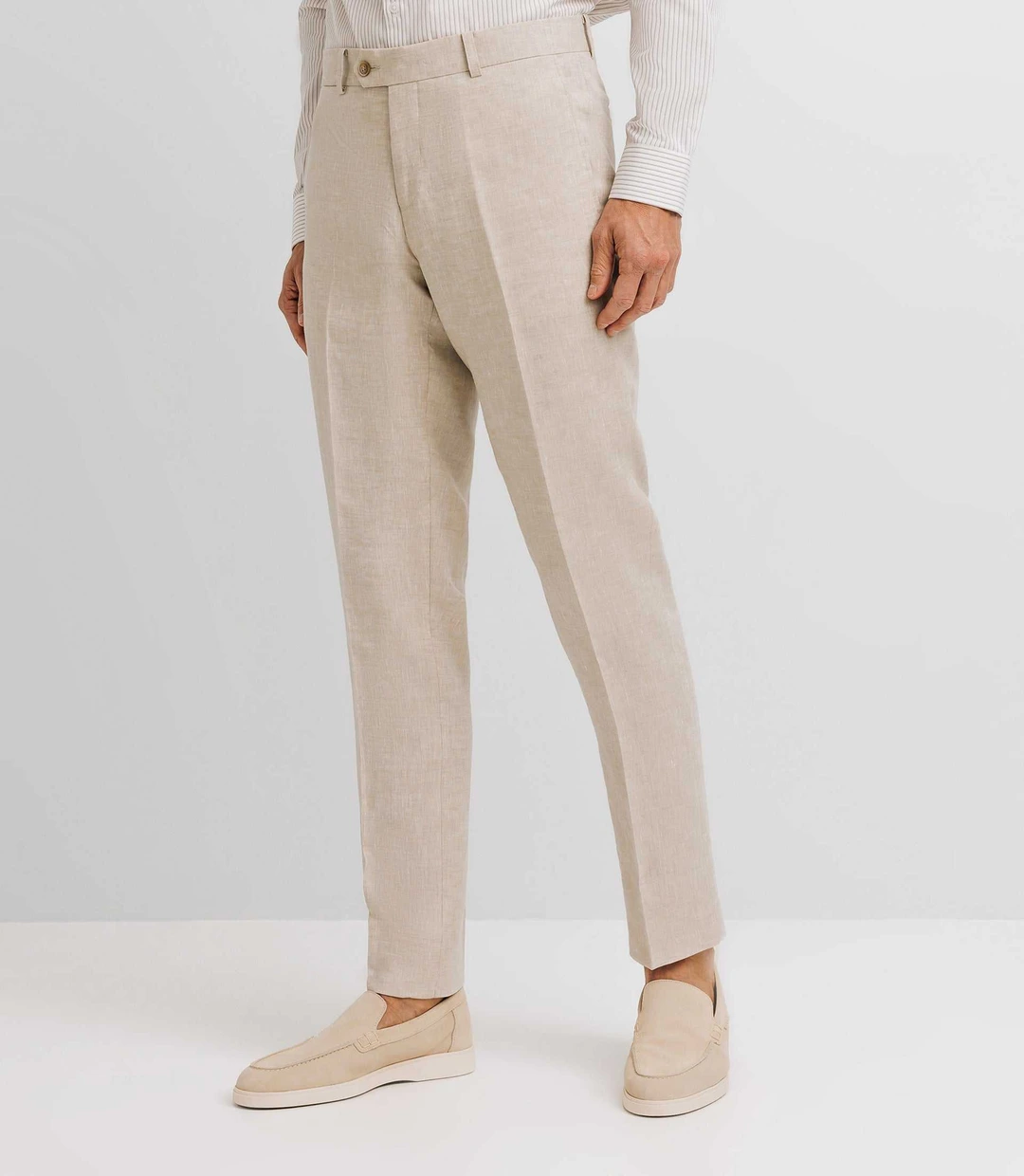 IZAC - Pantalon ville beige