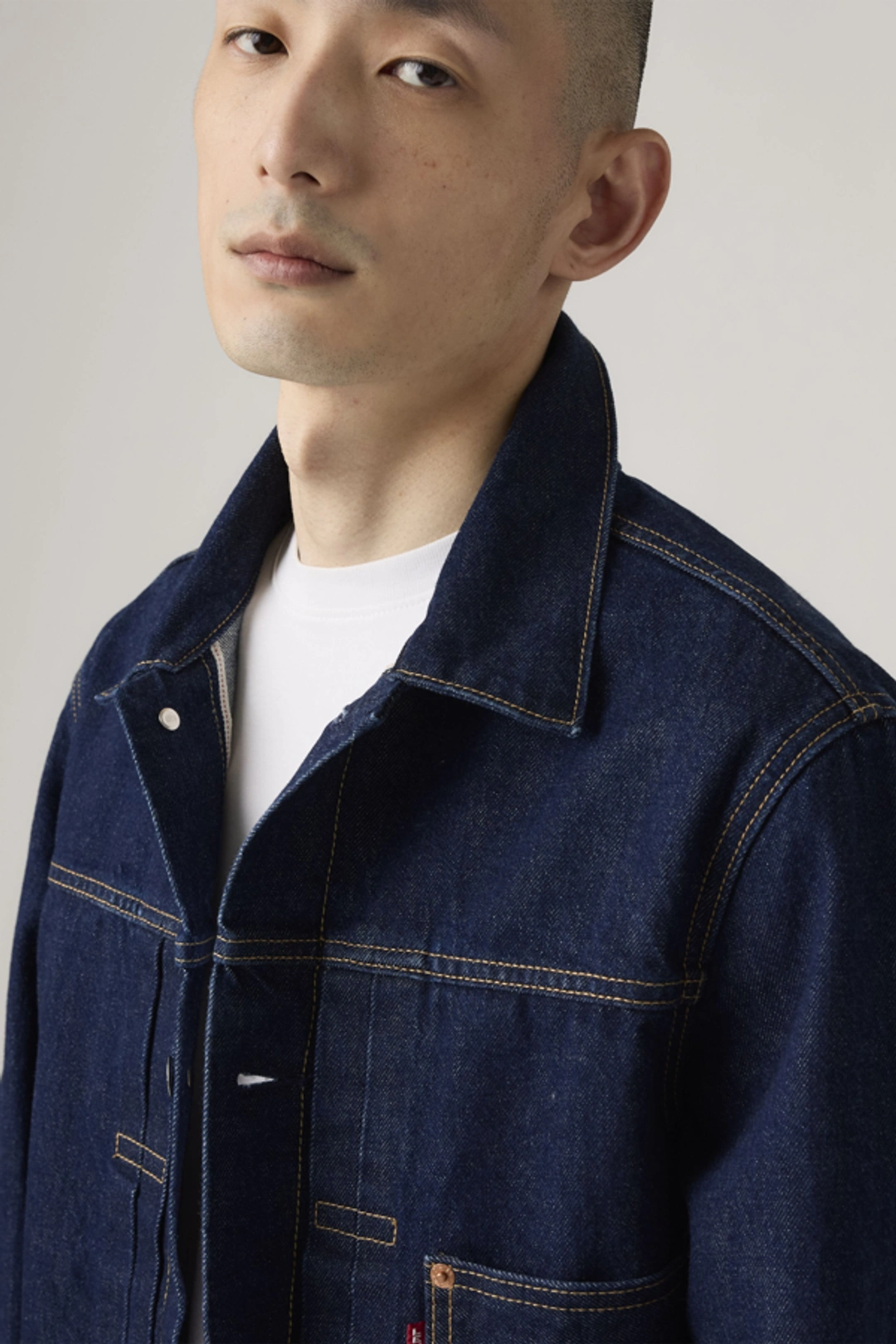 Levi's Veste Trucker Type I - Homme - Bleu / Medium Indigo Stonewash - XL - 2