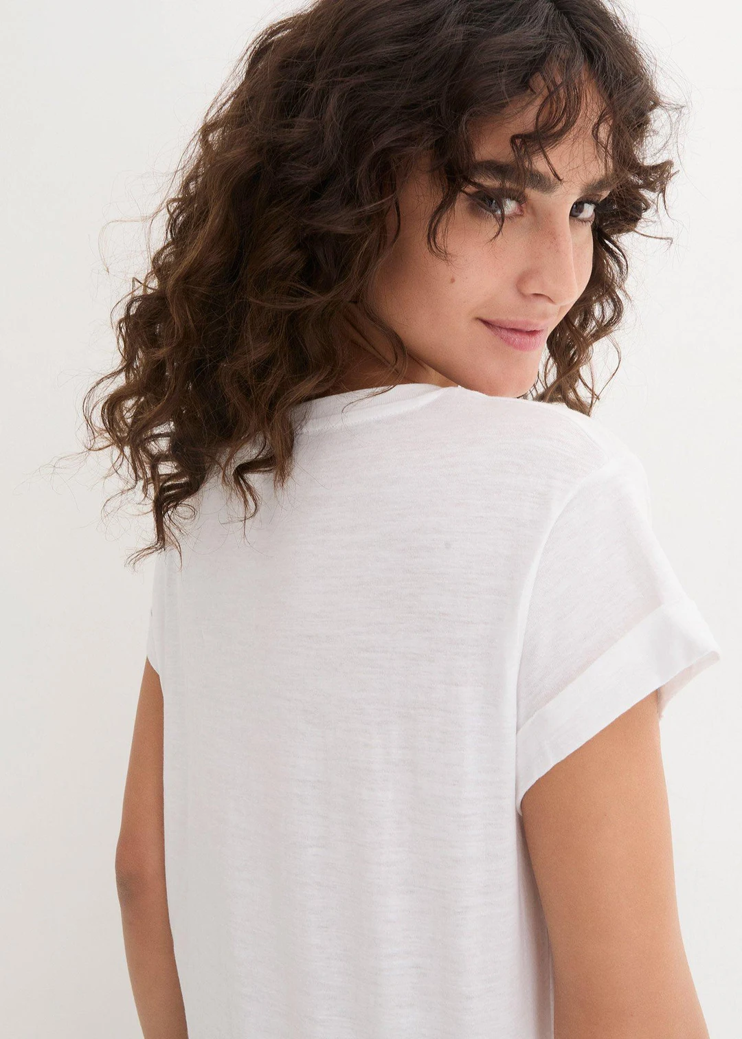 T-shirt long 100% coton - 3