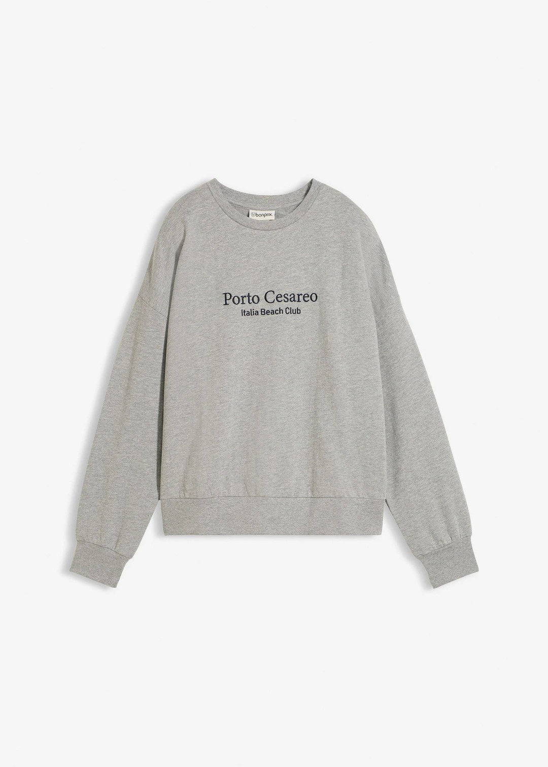 Sweat oversize avec broderie