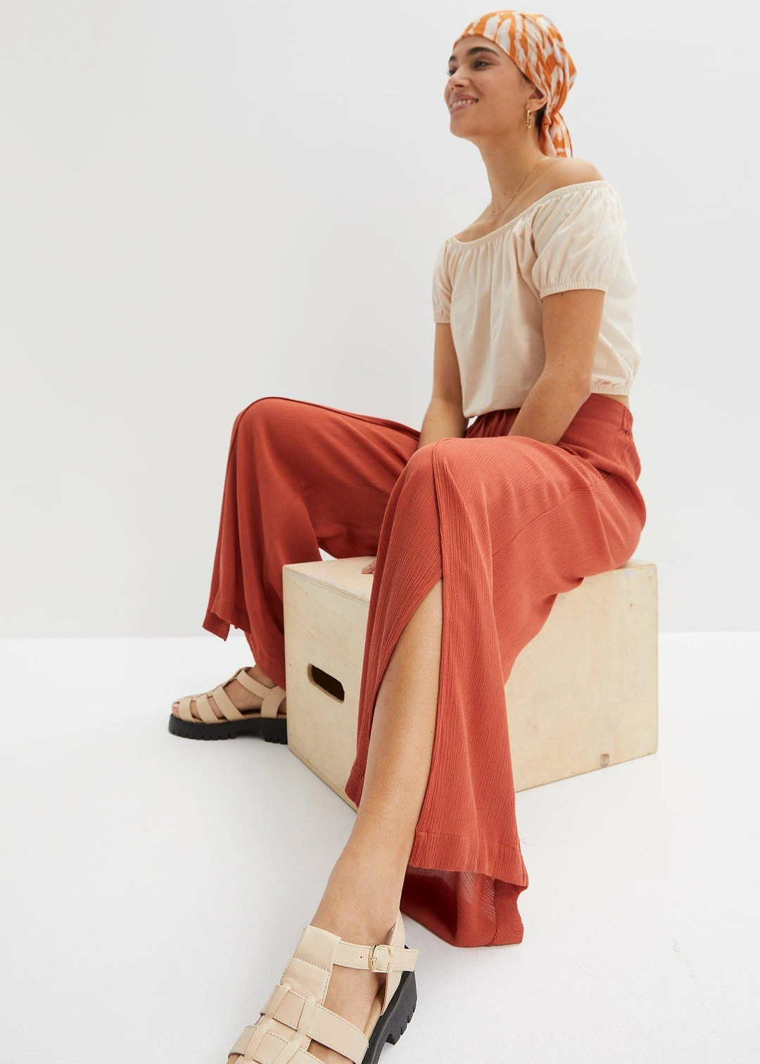 Pantalon fluide en viscose - 2