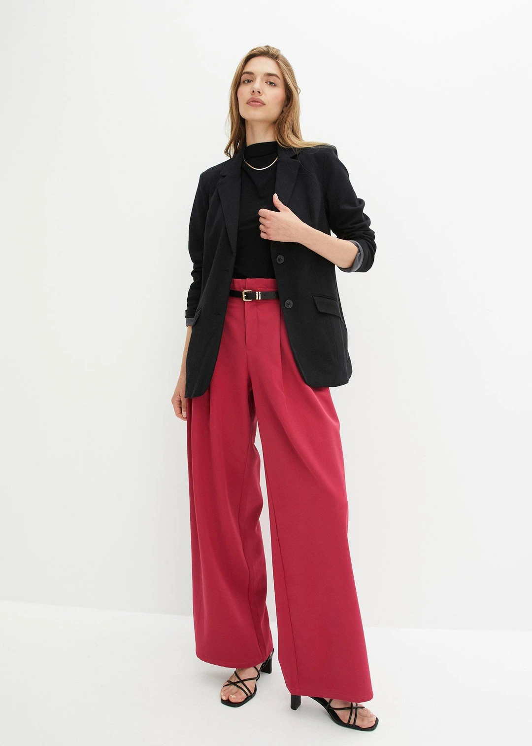Blazer long en jersey coton - 2