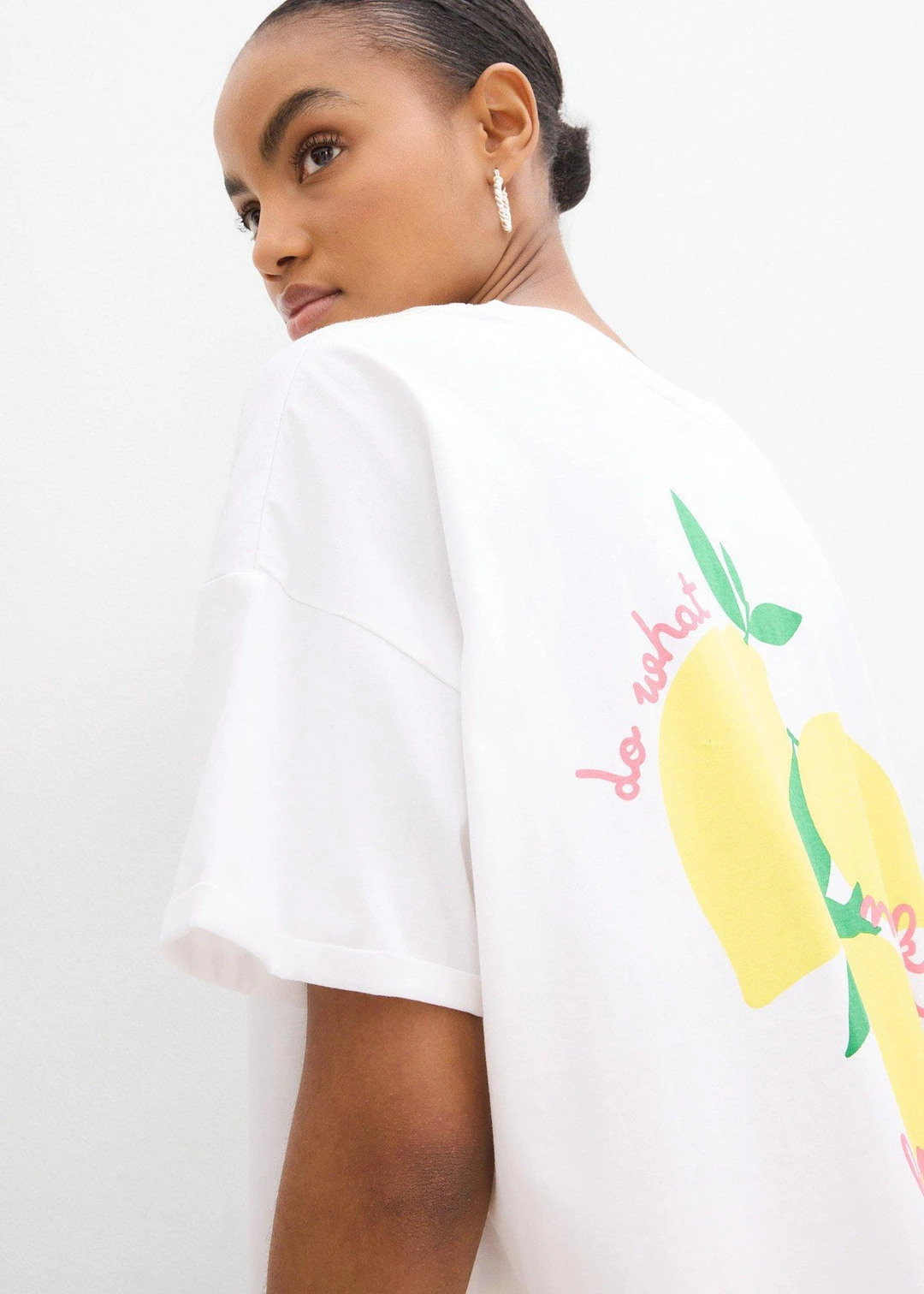 T-shirt oversize 100% coton - 3