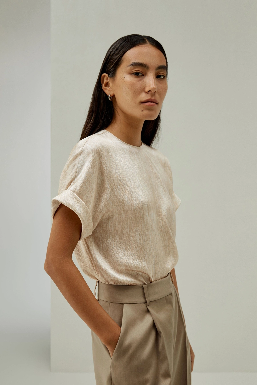 LILYSILK Top En Soie Coupe Basique Pure Soie S'Accorde Avec N'Importe Quelle Tenue Grain Xl