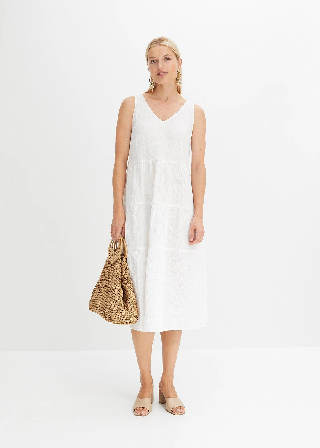 Robe en gaze 100% coton