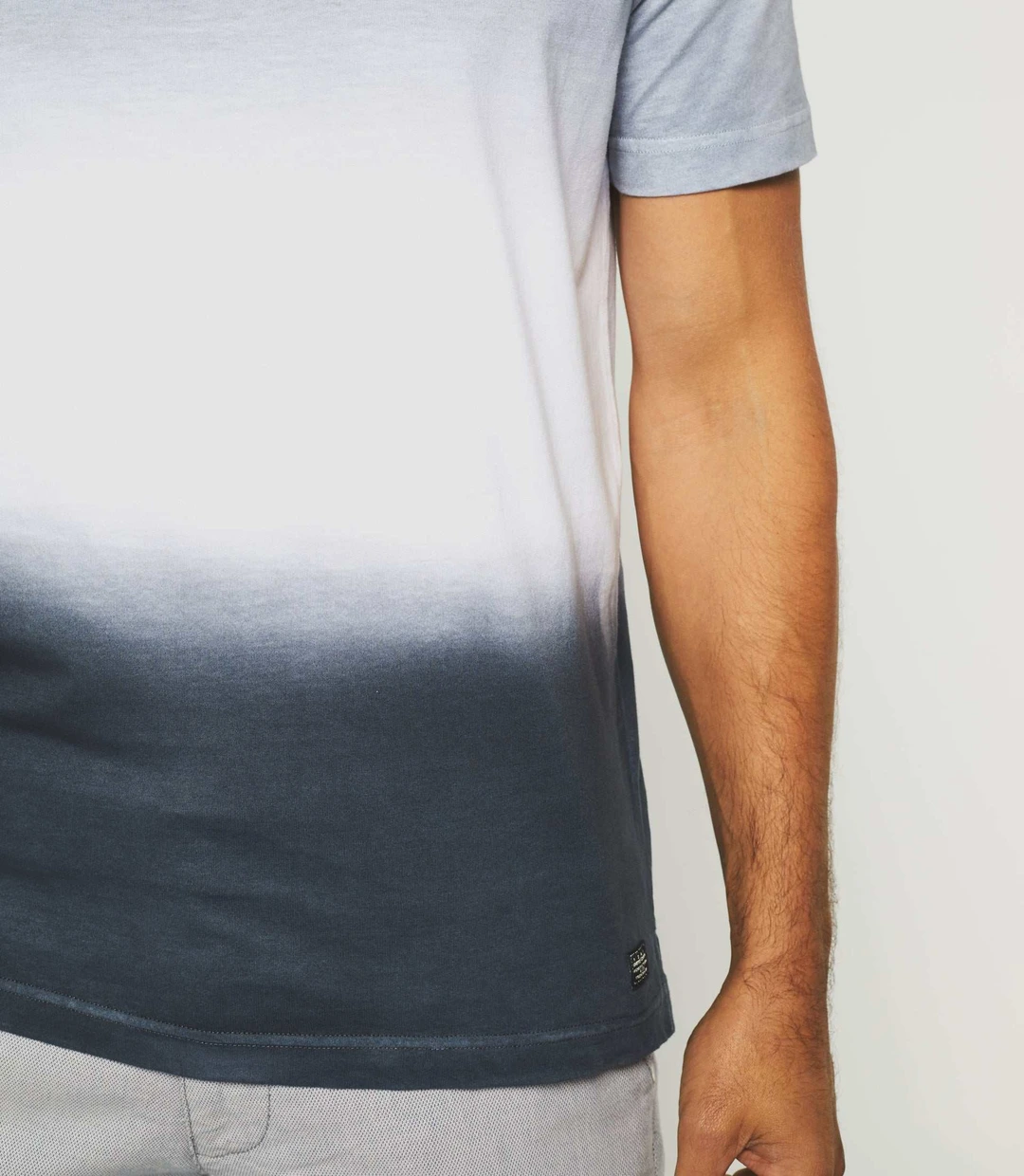 IZAC - T-shirt dégradé gris et blanc ''Gavin''