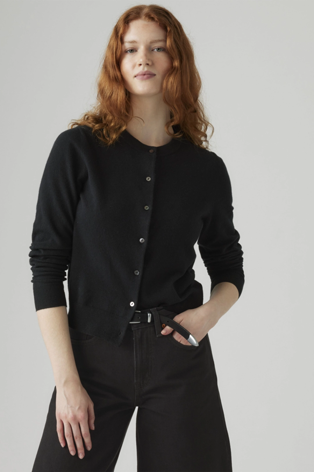 Levi's Cardigan Col Rond Supersoft - Femme - Neutral / Paris Stripe Curds Whey Triblend - XS - 2