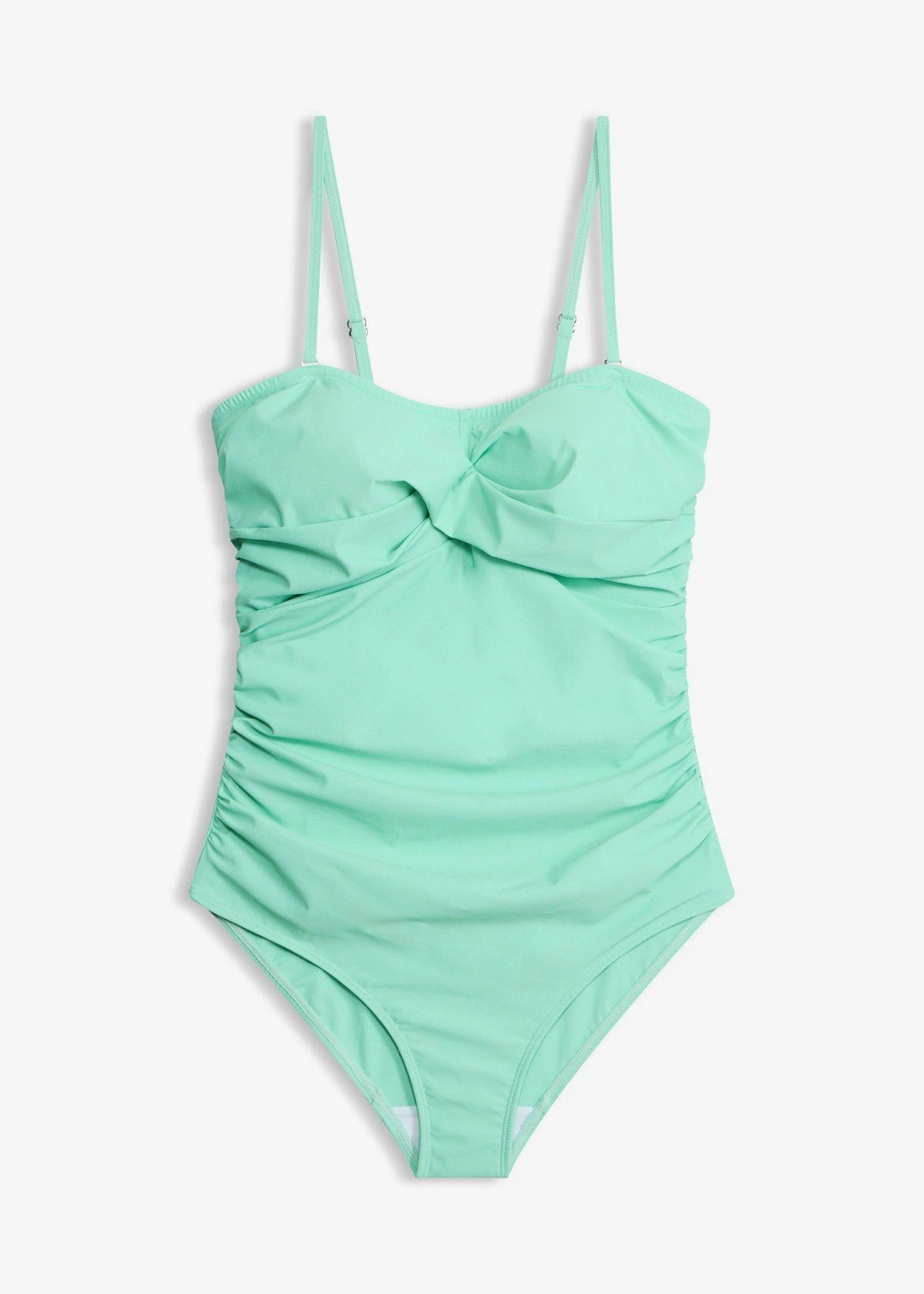 Maillot 1 pièce sculptant style croisé, maintien léger