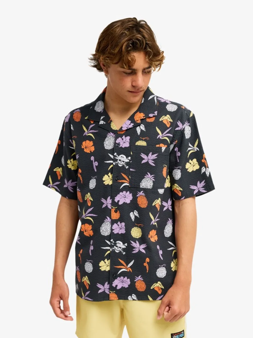 One Piece No Mi - Chemise manches courtes pour Homme Violet