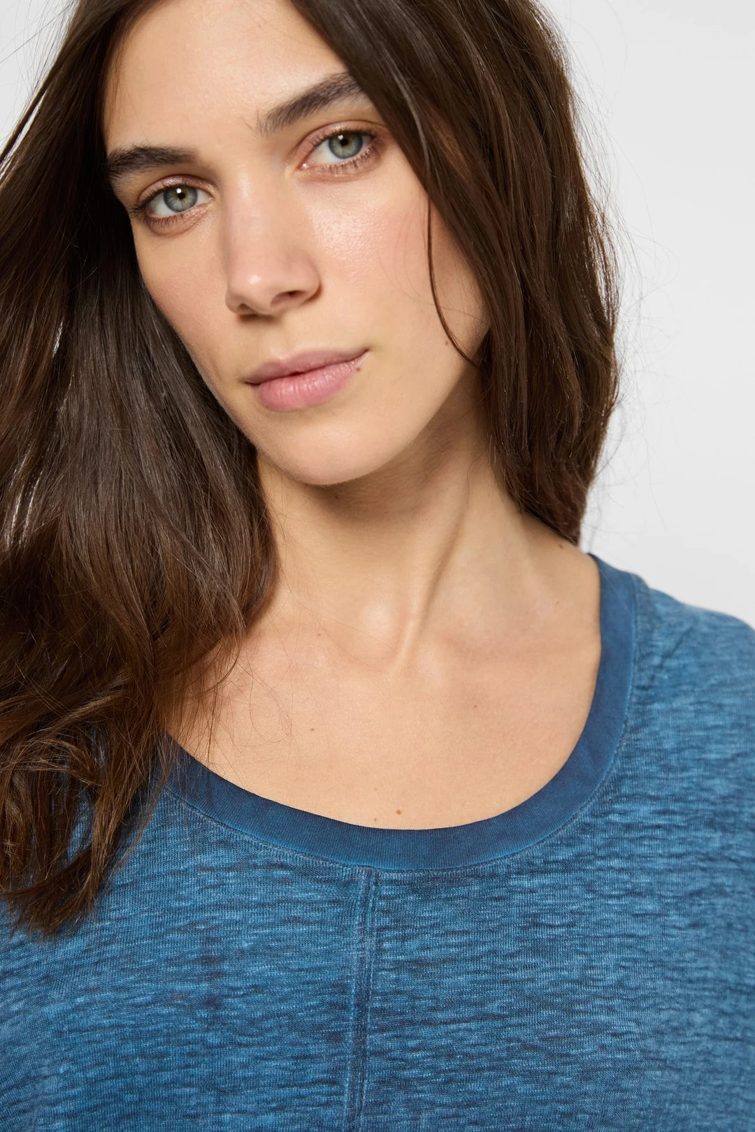 T-shirt ample en lin flammé - GINNY - Jeans - 3