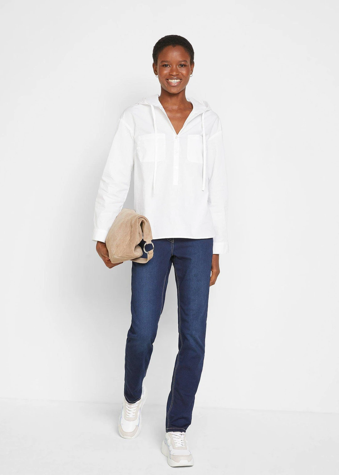 Blouse-tunique 100% coton