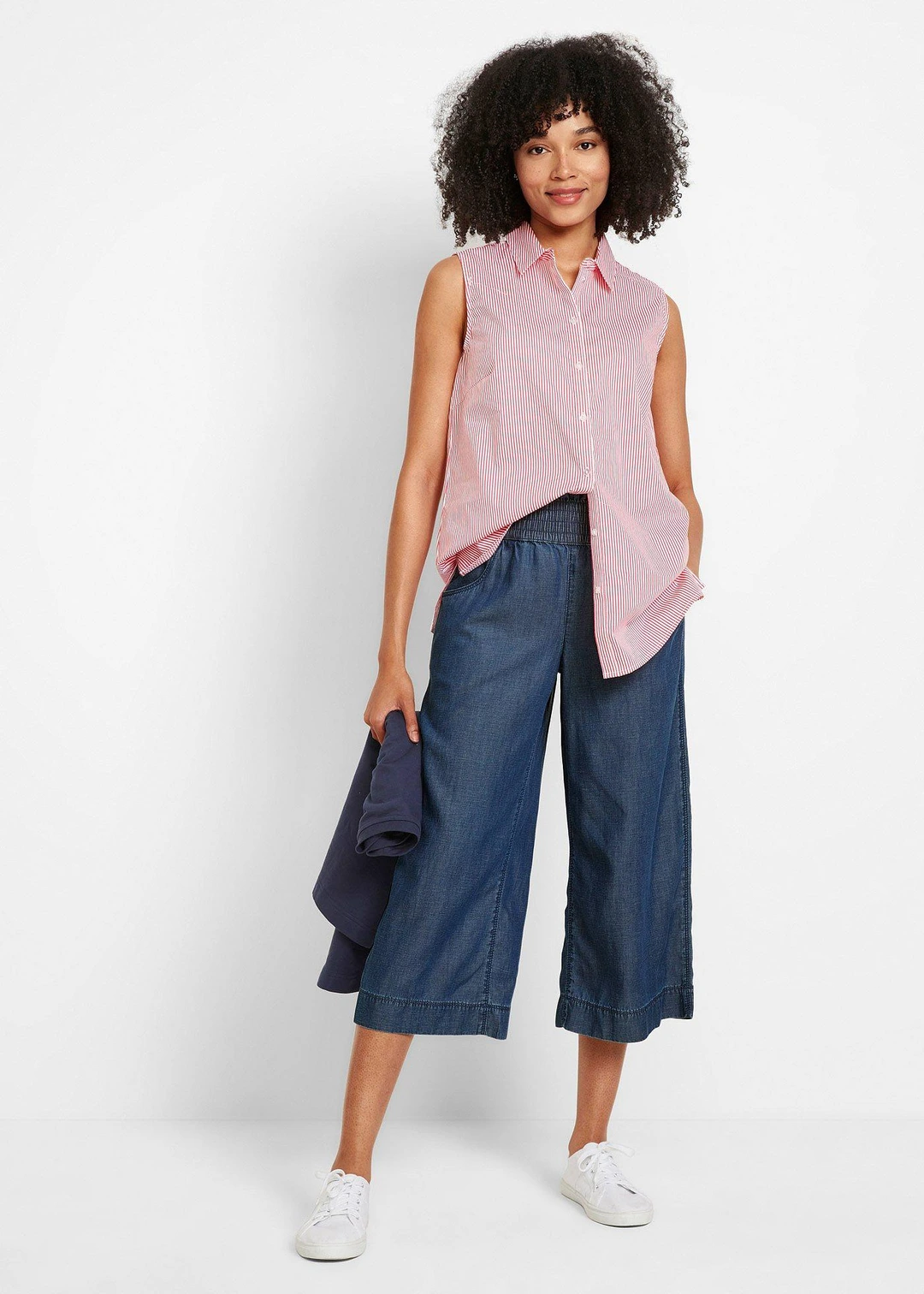 Jupe-culotte en Lyocell